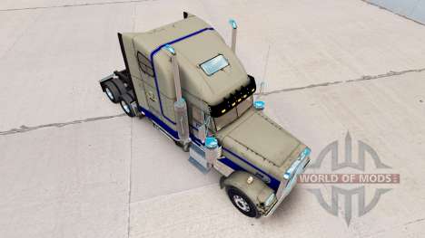 La peau Leavitts sur le camion Freightliner Clas pour American Truck Simulator