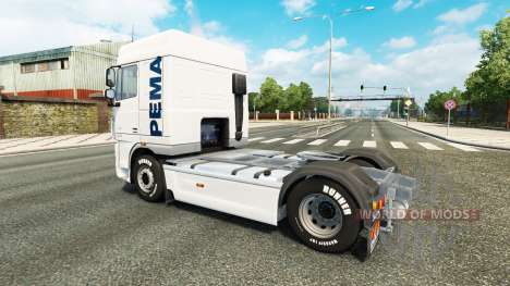 Das Pema skin für den DAF-LKW für Euro Truck Simulator 2