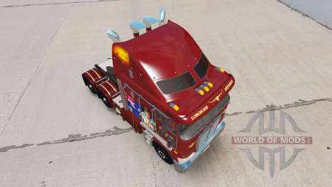 La peau RM Williams sur le tracteur Kenworth K20 pour American Truck Simulator