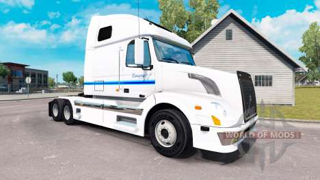 La peau de Con-way Camion pour camion tracteur V pour American Truck Simulator