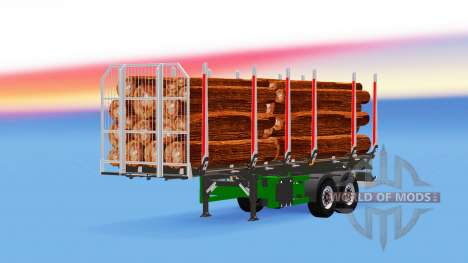 Petit camion semi-remorque pour American Truck Simulator