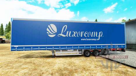 Rideau semi-remorque Luxorcomp pour Euro Truck Simulator 2