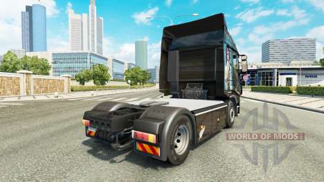 La peau Klanatrans sur le camion Iveco pour Euro Truck Simulator 2