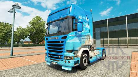 Haut Klanatranas auf Zugmaschine Scania für Euro Truck Simulator 2
