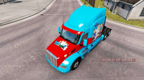 Family Guy-skin für den truck Peterbilt für American Truck Simulator