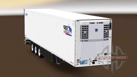 Semitrailer refrigerator Schmitz Cargobull für Euro Truck Simulator 2