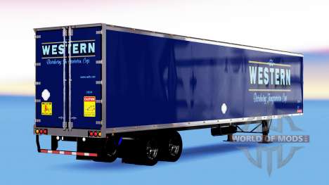 All-Metall-semi-Western für American Truck Simulator