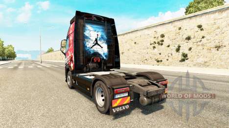 MJBulls skin für Volvo-LKW für Euro Truck Simulator 2