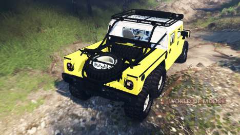Hummer H1 6x6 Raptor v3.0 pour Spin Tires
