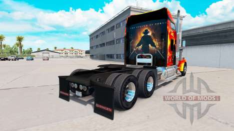 Zorro de la peau pour le Kenworth W900 tracteur pour American Truck Simulator