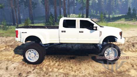 Ford F-450 2017 pour Spin Tires