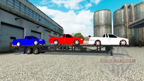 Eine Sammlung von Anhänger für Euro Truck Simulator 2