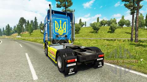 Tomka de la peau pour Scania camion pour Euro Truck Simulator 2