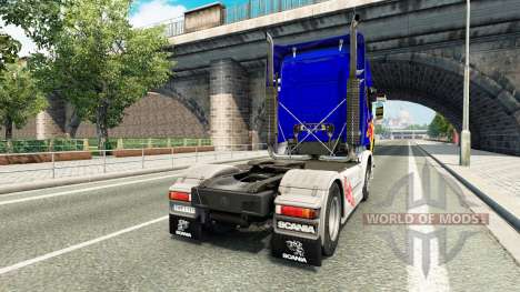 La peau de Red Bull v2.0 camion Scania pour Euro Truck Simulator 2