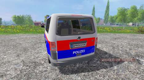Volkswagen Transporter T5 Police pour Farming Simulator 2015