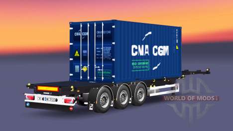 Semi-container Sommer pour Euro Truck Simulator 2
