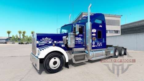 La peau Oncle D de la Logistique sur le camion K pour American Truck Simulator