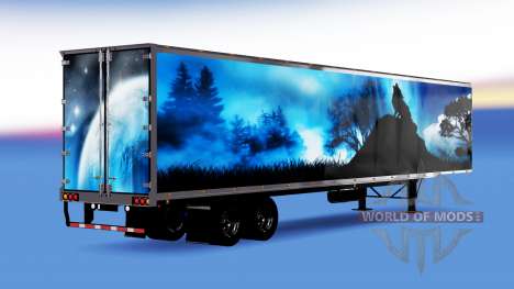 Tous métal-semi-remorque Loup pour American Truck Simulator