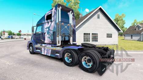 Fantasy-skin für den Volvo truck VNL 670 für American Truck Simulator