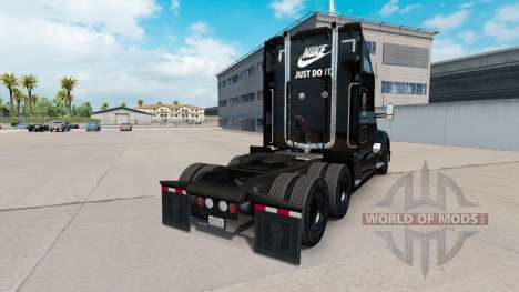 Peau Nike sur le camion Kenworth pour American Truck Simulator
