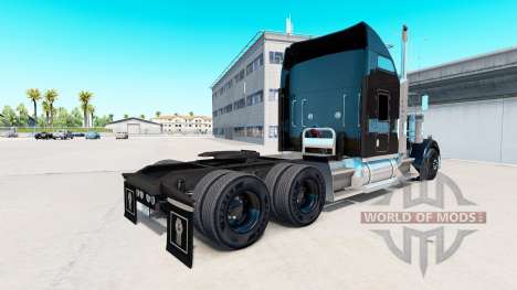La peau sur Aarons camion Kenworth W900 pour American Truck Simulator