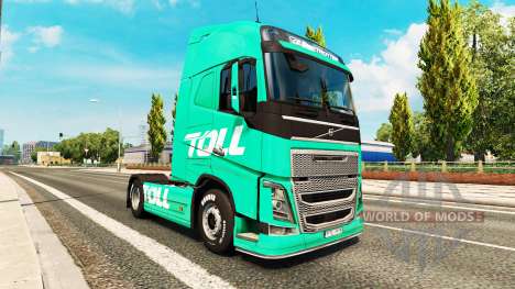 Péage de la peau pour Volvo camion pour Euro Truck Simulator 2
