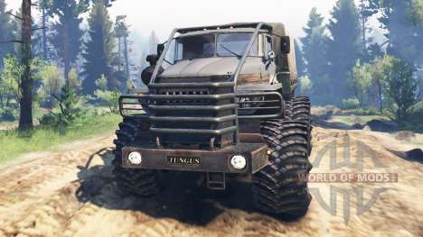 Ural-4320-10 tungusen v2.0 für Spin Tires