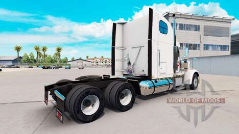 Haut XPO Logistics auf dem LKW Freightliner Clas für American Truck Simulator