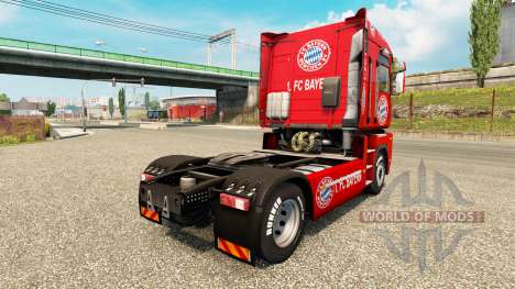 FC Bayern skin für den Renault truck für Euro Truck Simulator 2