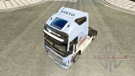 Les rêves de la peau pour Volvo camion pour Euro Truck Simulator 2