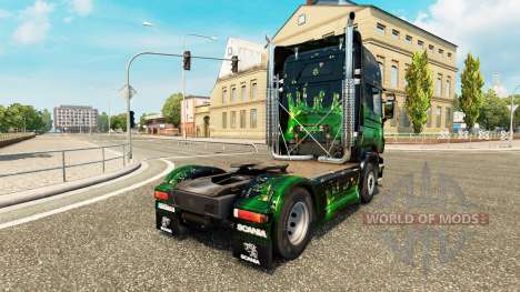 Kunstwerke skin für Scania-LKW für Euro Truck Simulator 2