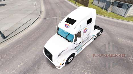 Haut NAPA auf Sattelzugmaschine Volvo VNL 670 für American Truck Simulator