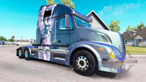 Fantasy-skin für den Volvo truck VNL 670 für American Truck Simulator