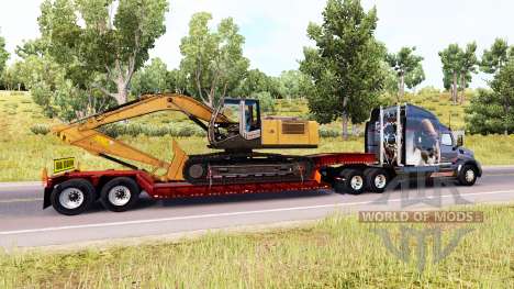 Low sweep mit übergroßen Ladung für American Truck Simulator