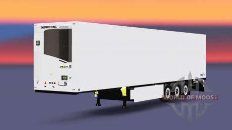 Eine Sammlung von Anhänger mit verschiedenen Las für Euro Truck Simulator 2