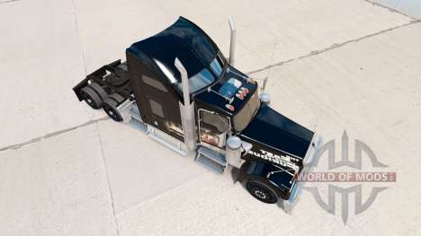 La peau Rapide et Furieux sur le camion Kenworth pour American Truck Simulator