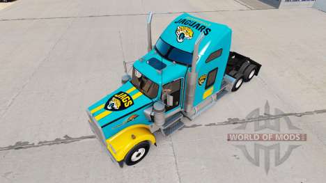 Les peaux de la NFL pour le camion Kenworth W900 pour American Truck Simulator
