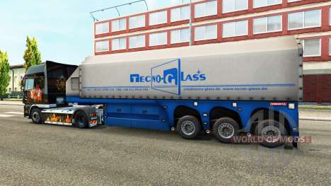 La peau de la Techno-Verre semi-Steklova pour Euro Truck Simulator 2
