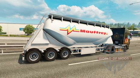 Eine Sammlung von skins auf Zement-Auflieger für Euro Truck Simulator 2