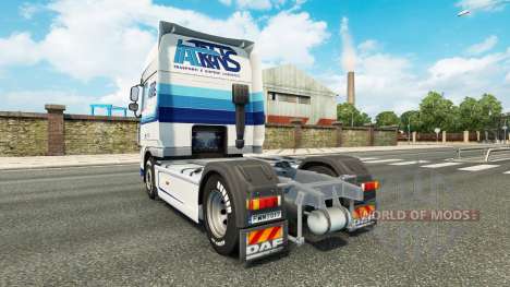 Italtrans skin für DAF-LKW für Euro Truck Simulator 2
