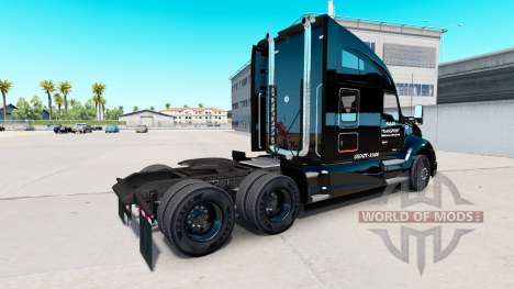 Allen Transport-skin für die Kenworth-Zugmaschin für American Truck Simulator