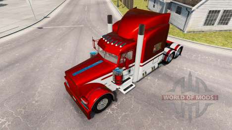 La peau de l'Équipement Express camion Peterbilt pour American Truck Simulator