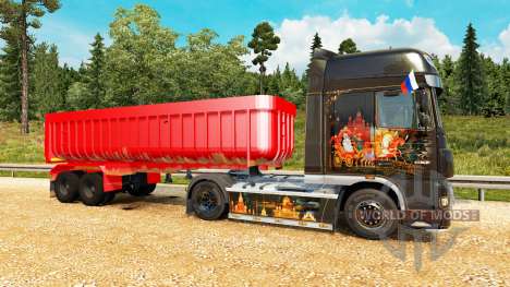 Die Auflieger-dump v2.0 für Euro Truck Simulator 2