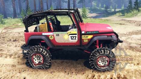 Jeep Wrangler pour Spin Tires
