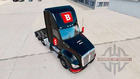 Skin Bitdefender tracteur Kenworth pour American Truck Simulator