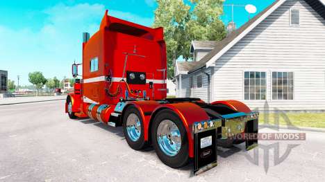 6 peau Métallique pour le camion Peterbilt 389 pour American Truck Simulator