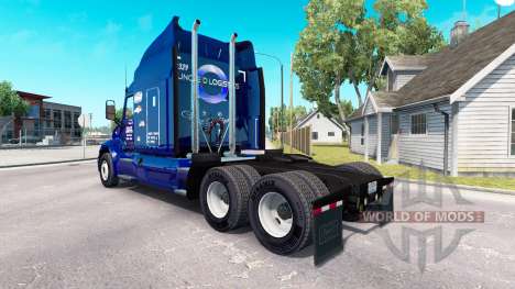 Der Onkel D Logistik-skin für den truck Peterbil für American Truck Simulator