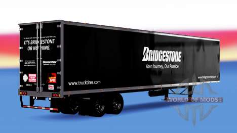 De tous les métaux semi-Bridgestone pour American Truck Simulator