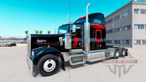 Skin Bitdefender tractor Kenworth W900 für American Truck Simulator