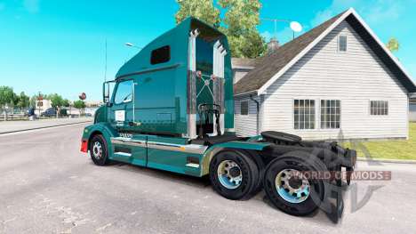 Wilson Trucking-skin für den Volvo truck VNL 670 für American Truck Simulator